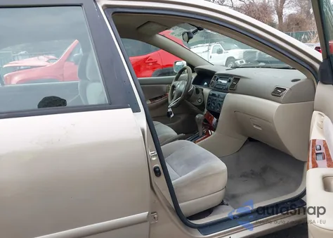 2006 Toyota Corolla Le из США, поврежденный, VIN 2T1BR32E76C581925